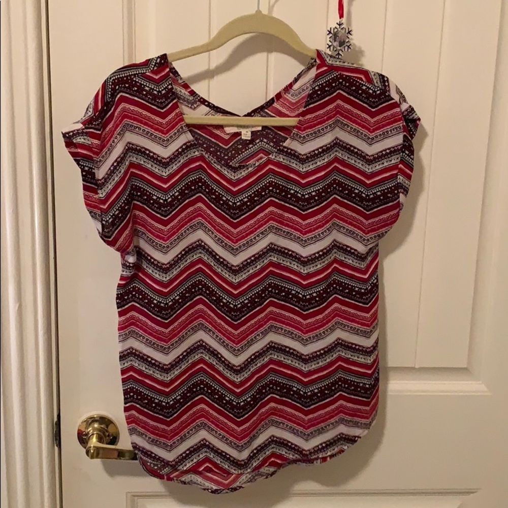 Pink Republic Short Sleeve Blouse